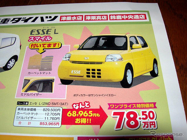 【明日の値引き情報】このプライスで購入できる!! フィット や デミオ など