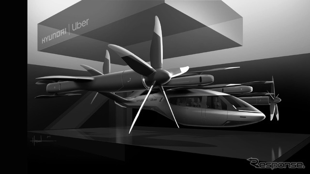 ヒュンダイ初の空飛ぶ車(イメージ)