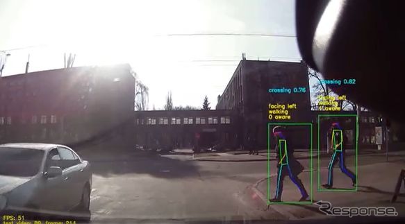 ヴァレオの自動運転向けの新技術の「Move Predict.ai」