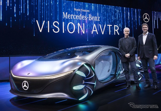 メルセデスベンツ・ヴィジョン AVTR(CES 2020)