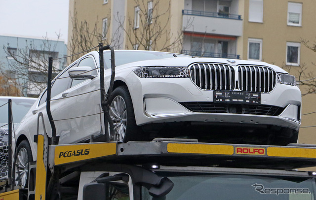 BMW 7シリーズ 新型開発車両(スクープ写真)