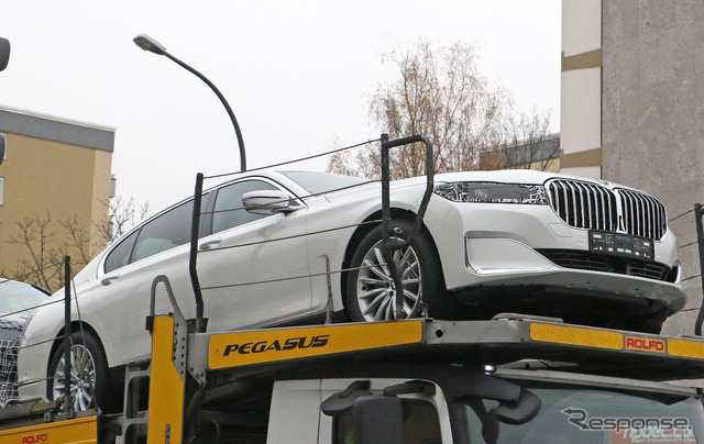 BMW 7シリーズ 新型開発車両(スクープ写真)