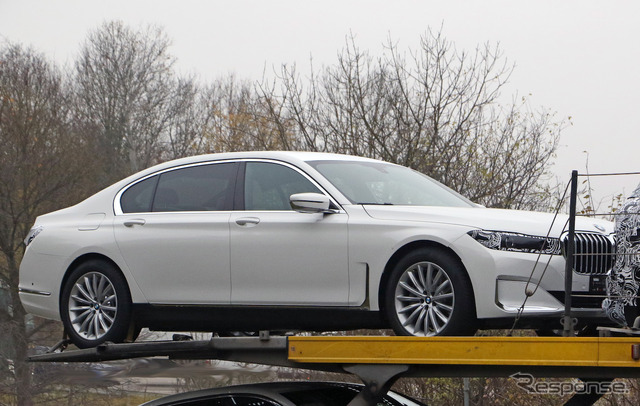 BMW 7シリーズ 新型開発車両（スクープ写真）