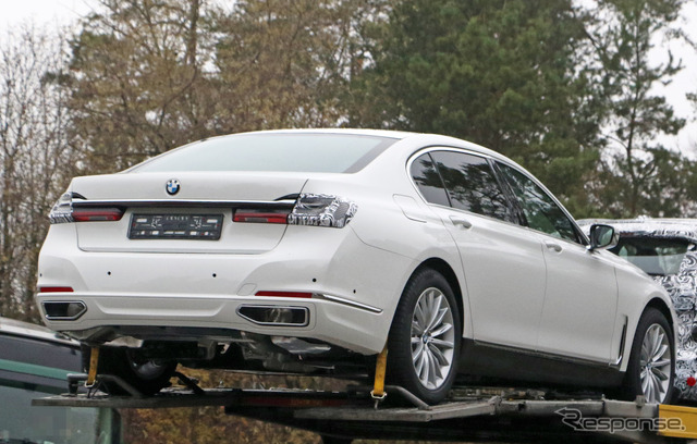 BMW 7シリーズ 新型開発車両（スクープ写真）