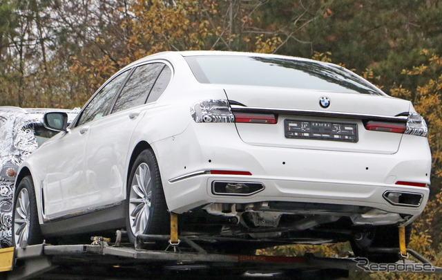 BMW 7シリーズ 新型開発車両（スクープ写真）