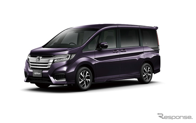 ホンダ ステップワゴン スパーダ・ホンダセンシング(プレミアムスパイスパープル・パール)