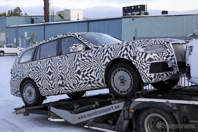 アウルス コマンダント(Aurus Komandant)開発車両 スクープ写真