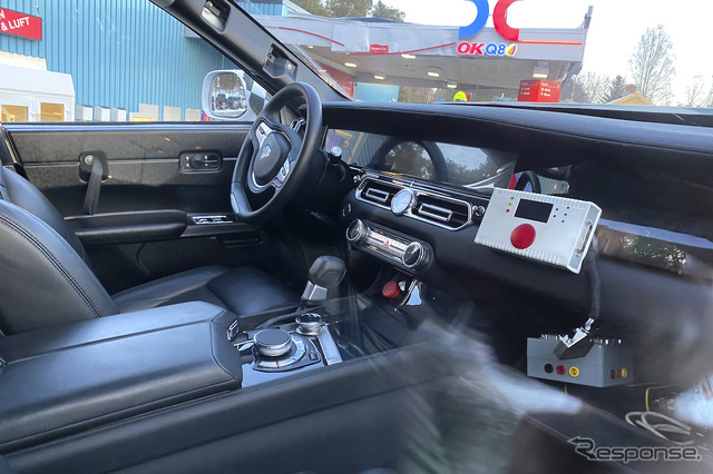 アウルス コマンダント(Aurus Komandant)開発車両 スクープ写真