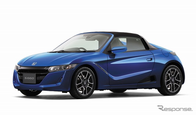 ホンダ S660(フレンチブルー・パール)