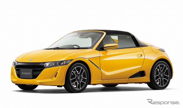ホンダ S660(カーニバルイエローII)