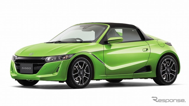ホンダ S660 (アクティブグリーン・パール)