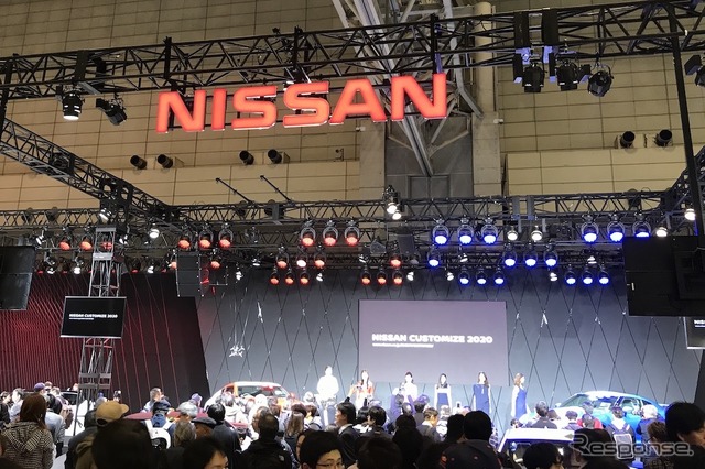 日産ブース（東京オートサロン2020）