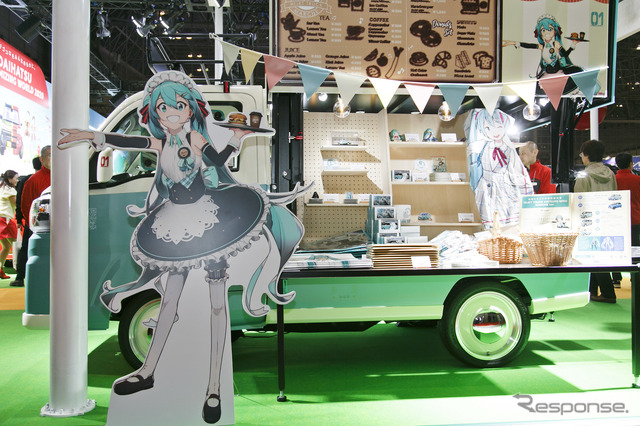 ダイハツ・ハイゼットトラック初音ミク マルシェver.(東京オートサロン2020)