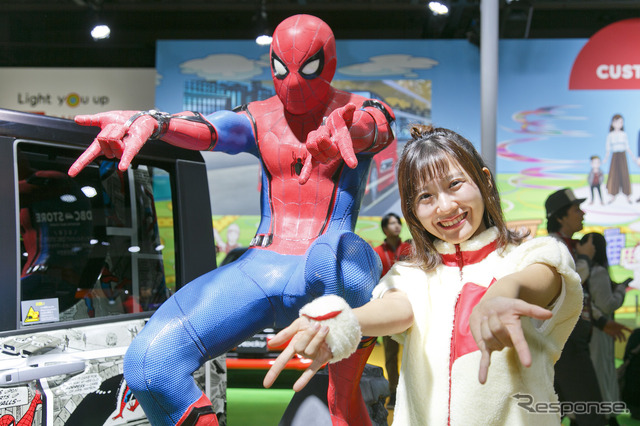 ダイハツ・タントカスタムMARVELスパイダーマンver.（東京オートサロン2020）