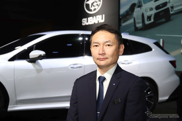 新型レヴォーグの開発責任者:五島賢氏