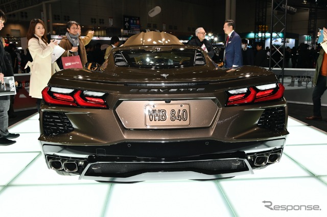 シボレー・コルベット新型(東京オートサロン2020)