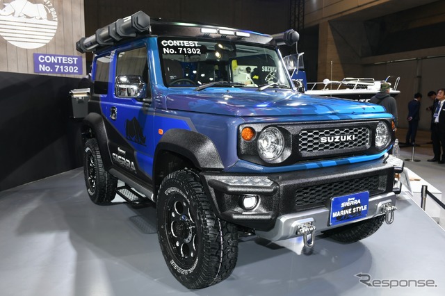 スズキ・ジムニーシエラ・マリンスタイル(東京オートサロン2020)