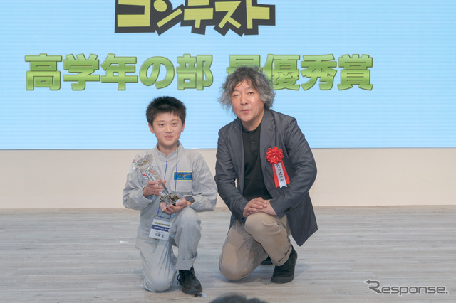 最優秀賞 高学年の部「エネルギーはトイレから」三浦士さん