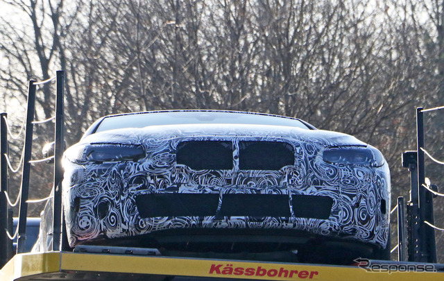 BMW 4シリーズ カブリオレ 次期型プロトタイプ(スクープ写真)