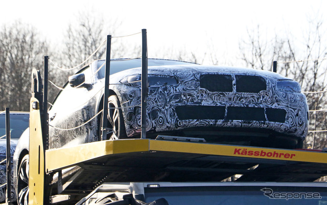 BMW 4シリーズ カブリオレ 次期型プロトタイプ(スクープ写真)