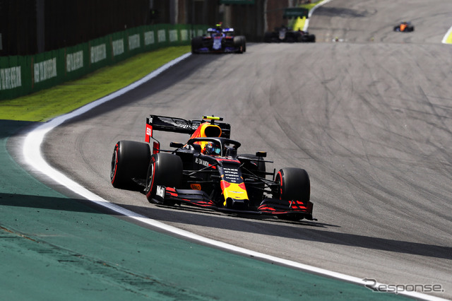 アレクサンダー・アルボン（2019年、F1ブラジルGP）