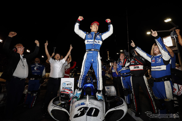佐藤琢磨(2019年、INDYCAR 第15戦)