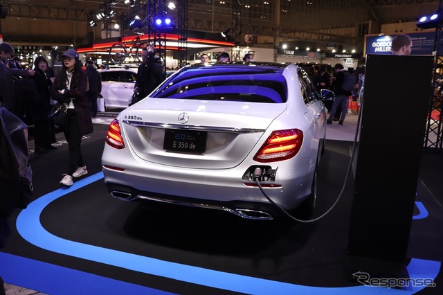 E350deはディーぜルのプラグインハイブリッド。