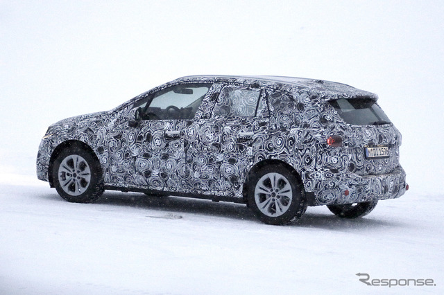 BMW 2シリーズ アクティブツアラー 次期型プロトタイプ(スクープ写真)