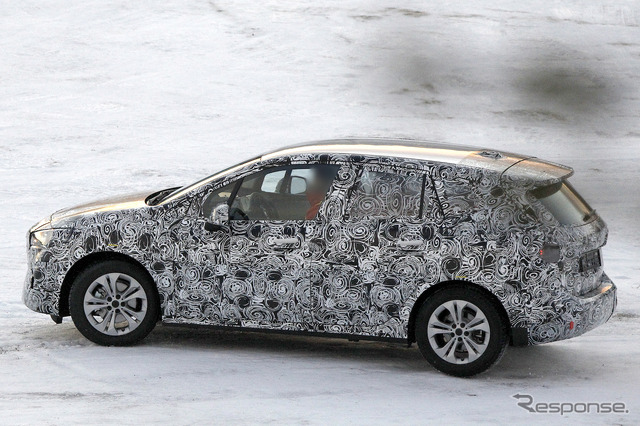 BMW 2シリーズ アクティブツアラー 次期型プロトタイプ(スクープ写真)