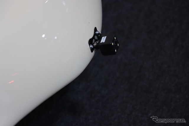 よく見るとテールエンドにはバックカメラが。(東京オートサロン2020)