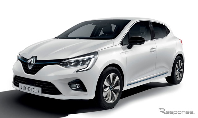 ルノー・クリオ (ルーテシアに相当)新型の「E-TECH」搭載車