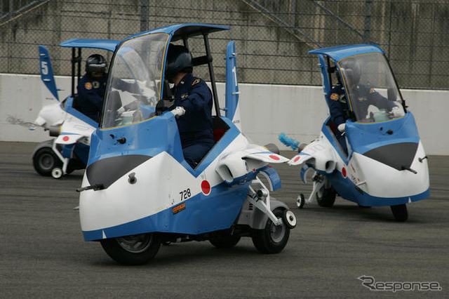 ブルーインパルスJr 新型は全天候型 もてぎでデビュー