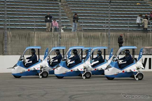 ブルーインパルスJr 新型は全天候型 もてぎでデビュー