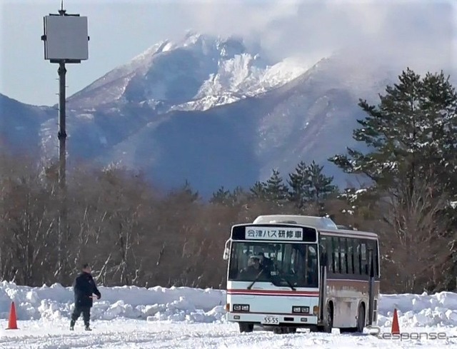 雪道研修の様子