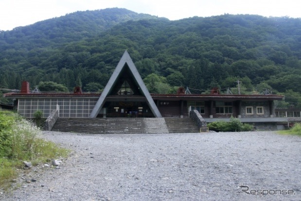 土合駅舎(資料画像)