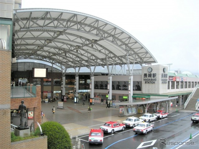 九州新幹線西九州ルートの終点となる長崎駅。