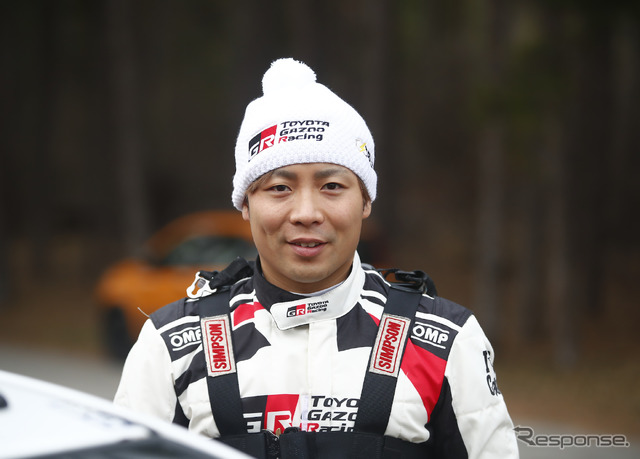 日本期待のトヨタ育成ドライバー、勝田貴元。