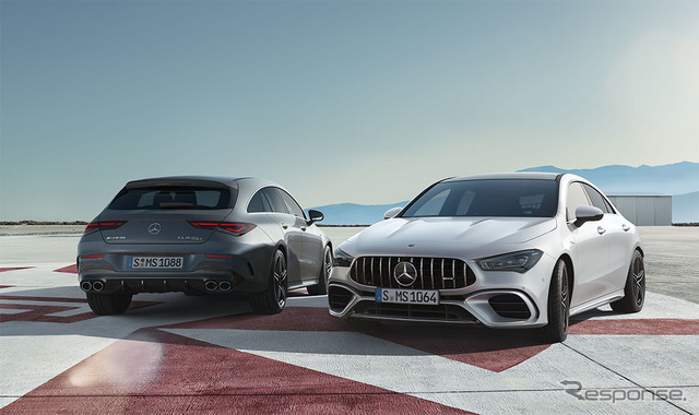 メルセデスAMG CLA45S 4MATIC+ と同シューティングブレーク