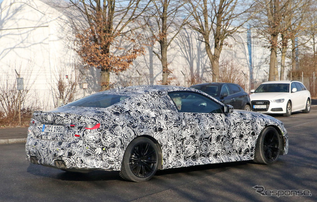 BMW M4クーペ 新型プロトタイプ(スクープ写真)