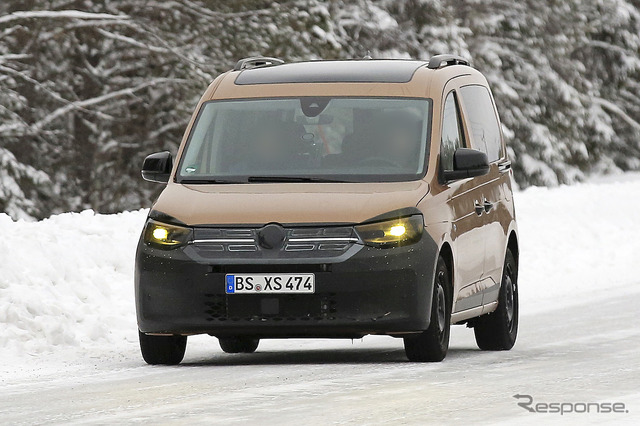 VW キャディ 新型プロトタイプ(スクープ写真)