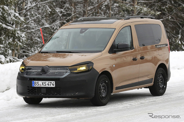 VW キャディ 新型プロトタイプ(スクープ写真)