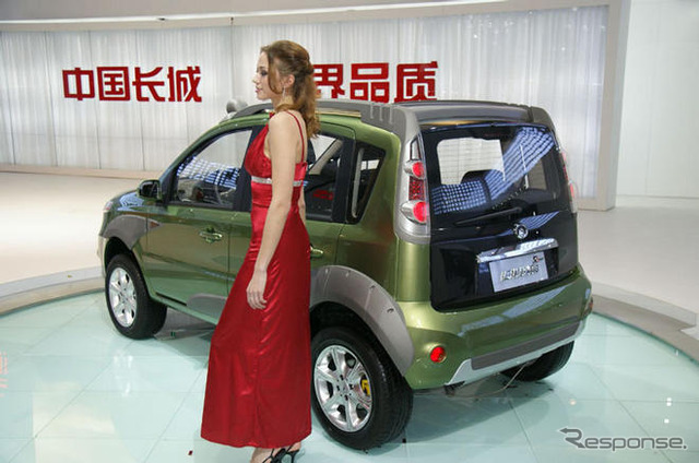 【北京モーターショー08】コンパニオン写真蔵…長城汽車 わんさか