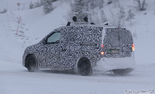 VW キャディ 次期型プロトタイプ スクープ動画