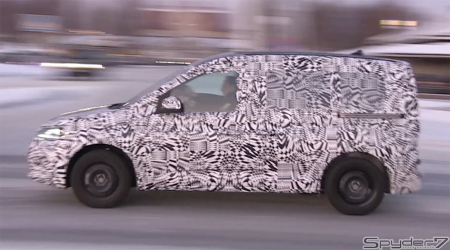 VW キャディ 次期型プロトタイプ スクープ動画