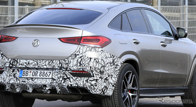 メルセデス AMG GLE 63クーペ 開発車両 スクープ写真