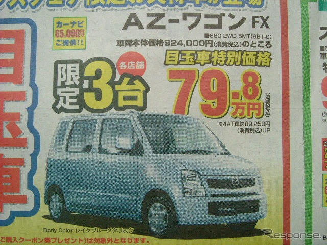 【ゴールデンウィーク値引き情報】このプライスで軽自動車