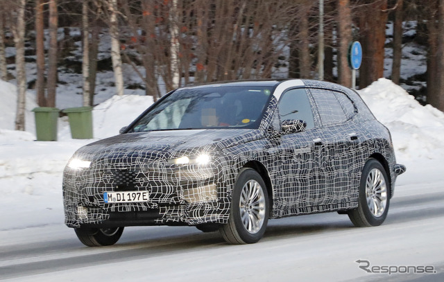 BMW iX5 開発車両 スクープ写真