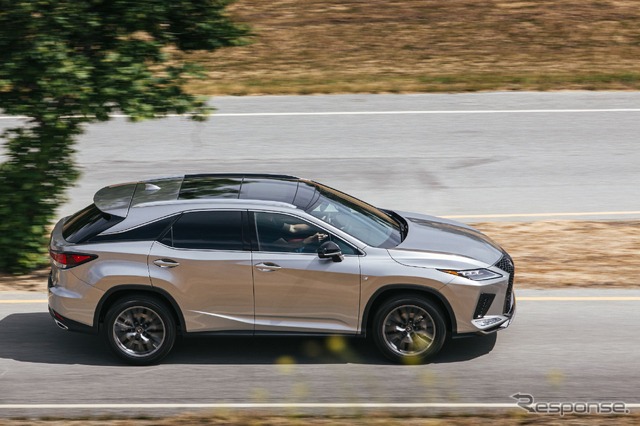 レクサス RX の2020年モデル(北米仕様)