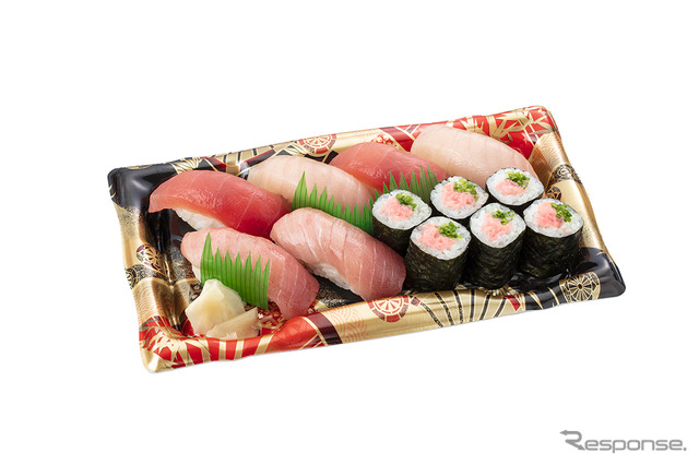 レストラン「海鮮三崎港」(テイクアウト)まぐろづくし 1080円