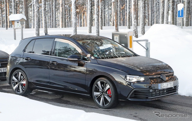VW ゴルフ GTI TCR 新型プロトタイプ(スクープ写真)